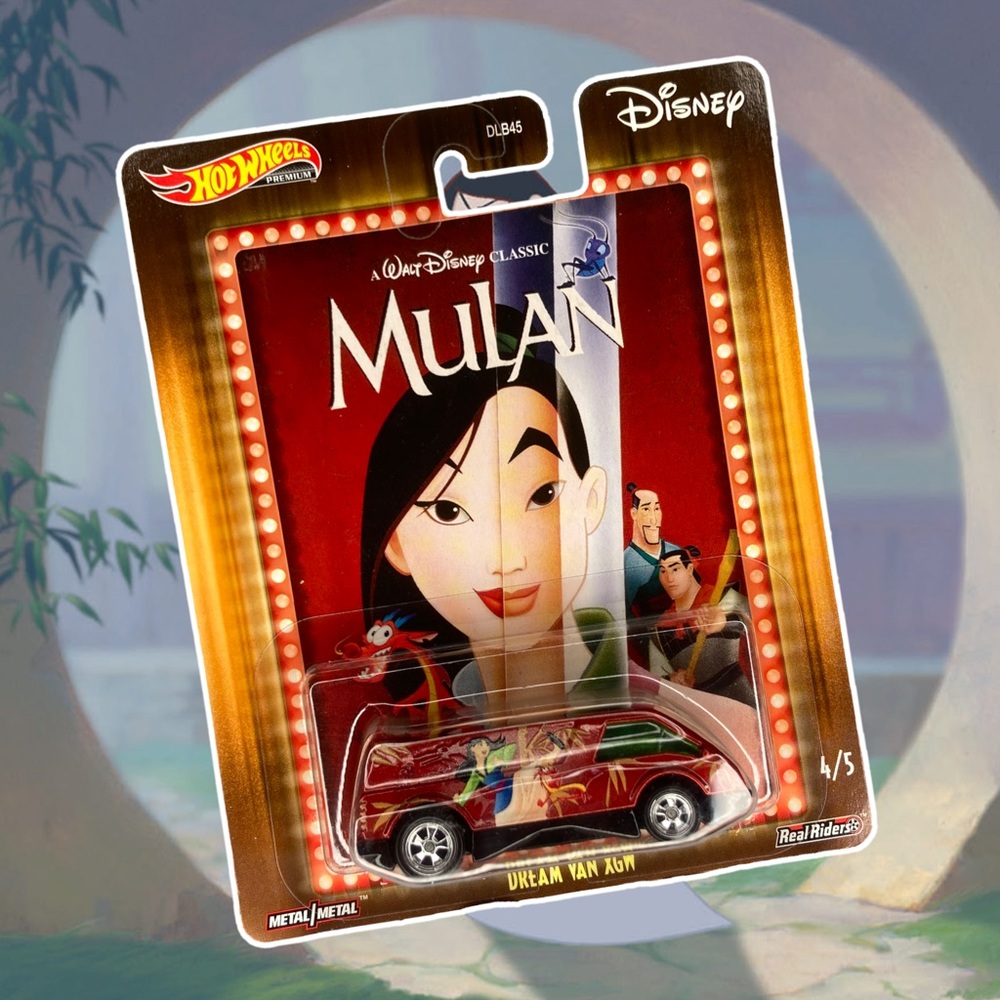 Disney Hot Wheels - Mulan Dream Van XGW 2019 Mattel 4/5